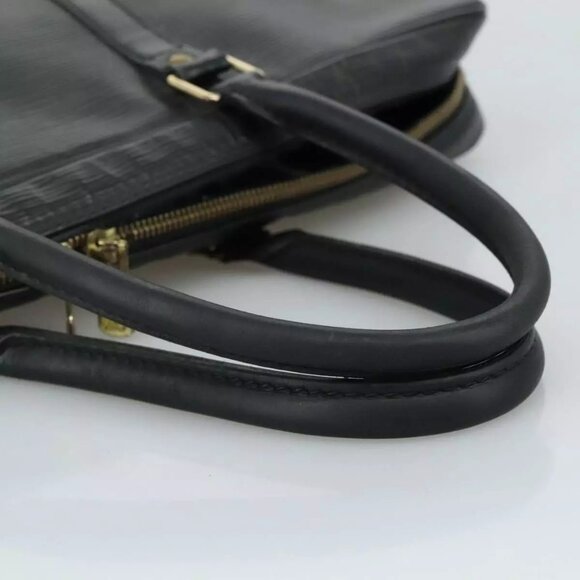 LOUIS VUITTON Epi Porte Documents Voyage Business Bag Black - Picture 10 of 16